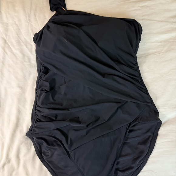 SPANX Black Swimsuit - Picture 1 of 3